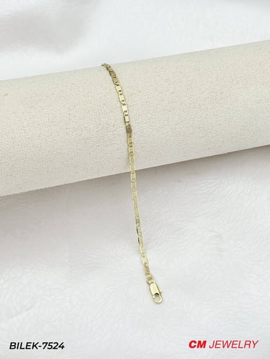 14K CM Bileklik // BILEK-7524BILEK-7524