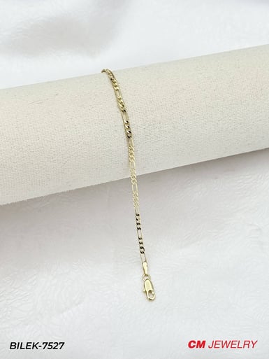 14K CM Bileklik // BILEK-7527BILEK-7527