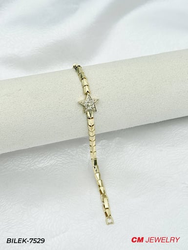 14K CM Bileklik // BILEK-7529BILEK-7529