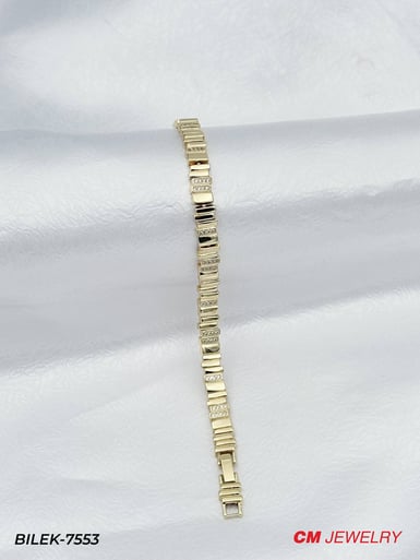 14K CM Bileklik // BILEK-7553BILEK-7553