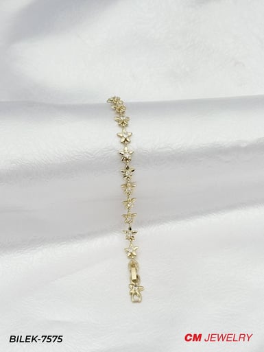 14K CM Bileklik // BILEK-7575BILEK-7575