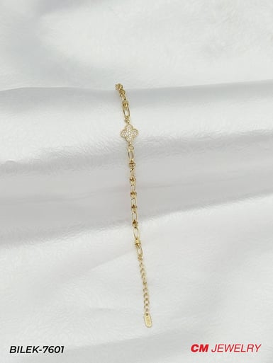 14K CM Bileklik // BILEK-7601BILEK-7601