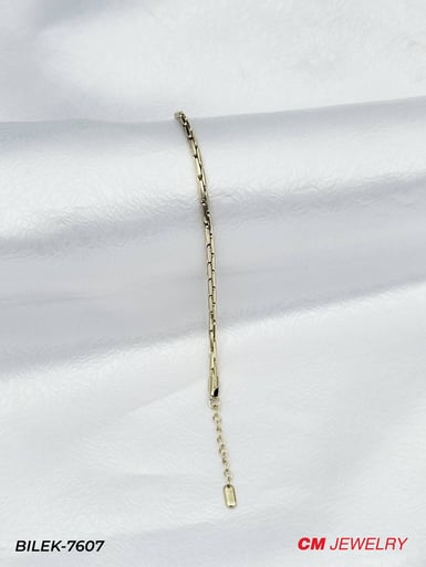 14K CM Bileklik // BILEK-7607BILEK-7607