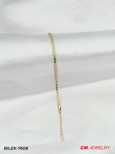 14K CM Bileklik // BILEK-7608BILEK-7608
