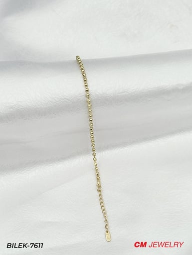 14K CM Bileklik // BILEK-7611BILEK-7611