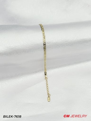 14K CM Bileklik // BILEK-7618BILEK-7618