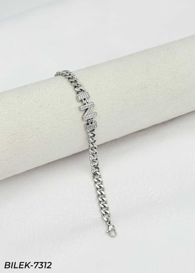 14K Kuyumcu Model Harf Bileklik // BILEK-7312BILEK-7312