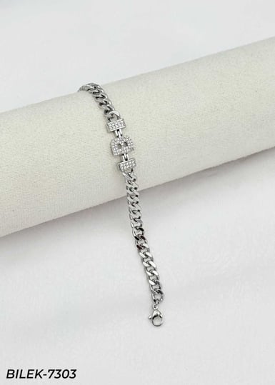 14K Kuyumcu Model Harf Bileklik // BILEK-7303BILEK-7303