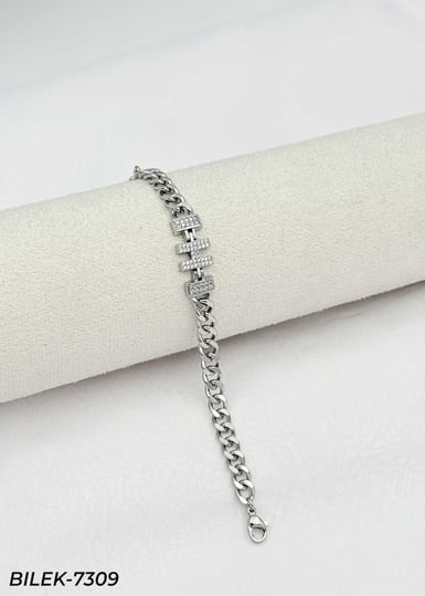 14K Kuyumcu Model Harf Bileklik // BILEK-7309BILEK-7309