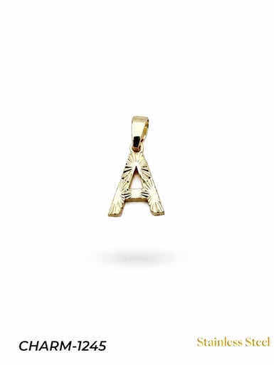 14K Kuyumcu Model Harf Kolye (A) // CHARM-1245CHARM-1245