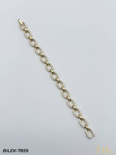 14K Kuyumcu Model Künye Bileklik // BILEK-7859BILEK-7859