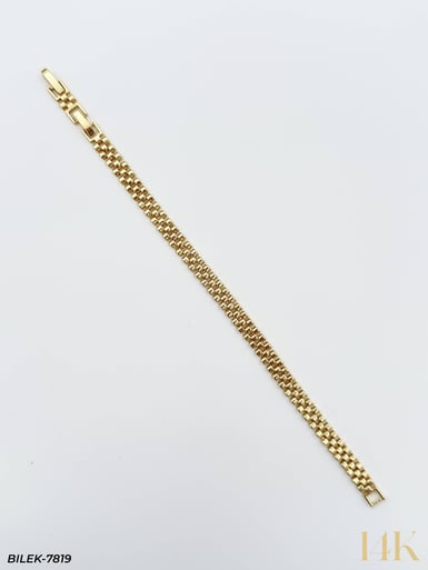 14K Kuyumcu Model Künye Bileklik // BILEK-7819BILEK-7819