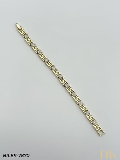 14K Kuyumcu Model Künye Bileklik // BILEK-7870BILEK-7870