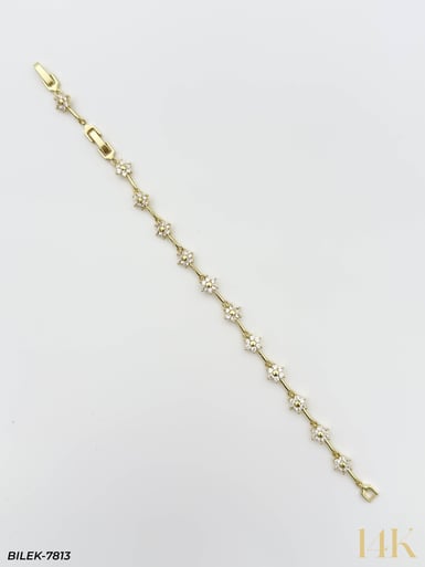 14K Kuyumcu Model Künye Bileklik // BILEK-7813BILEK-7813