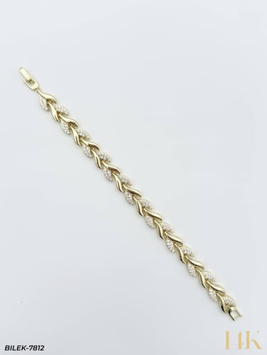 14K Kuyumcu Model Künye Bileklik // BILEK-7812BILEK-7812