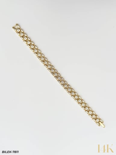 14K Kuyumcu Model Künye Bileklik // BILEK-7811BILEK-7811