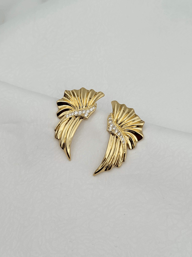 14K Vintage Küpe // ITHAL-3827.ITHAL-3827