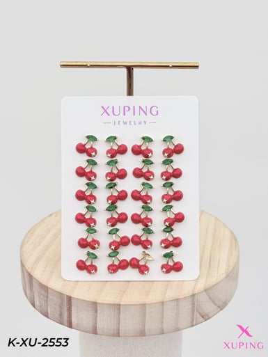 14K XUPING Küpe (12'li satılmaktadır) // K-XU-2553K-XU-2553