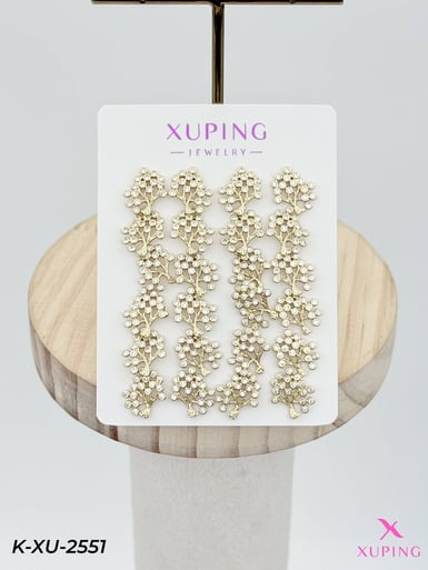 14K XUPING Küpe (12'li satılmaktadır) // K-XU-2551K-XU-2551