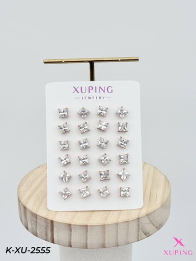14K XUPING Küpe (12'li satılmaktadır) // K-XU-2555K-XU-2555