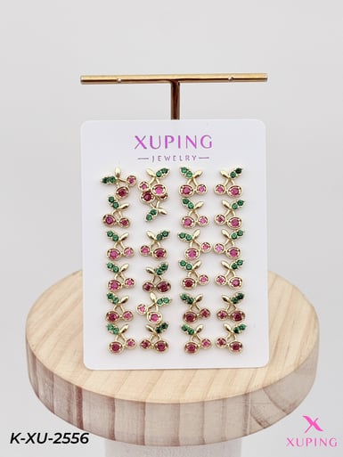14K XUPING Küpe (12'li satılmaktadır) // K-XU-2556K-XU-2556
