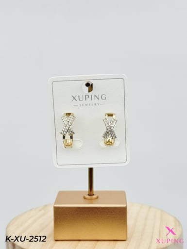 14K XUPING Küpe // K-XU-2512K-XU-2512