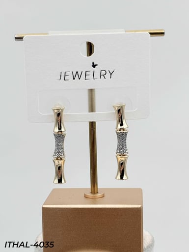 14K Zirkon Küpe // ITHAL-4035.ITHAL-4035