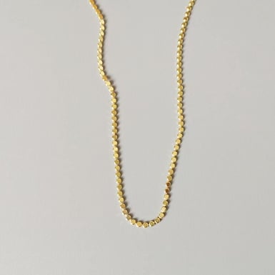 Çelik Ezme Zincir Gold 75cm // KOLYE-4068