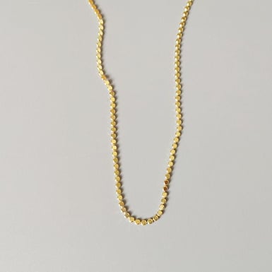 Çelik Ezme Zincir Gold 45cm // KOLYE-4067.KOLYE-4067
