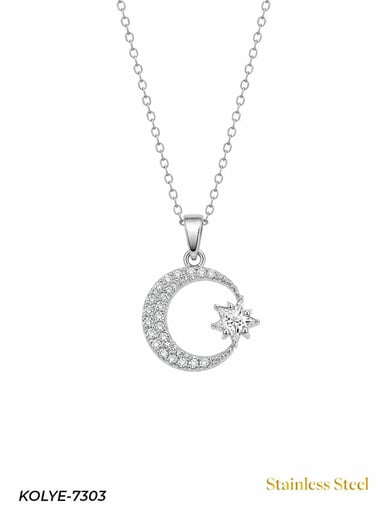 Çelik Kolye 45 cm // KOLYE-7303KOLYE-7303
