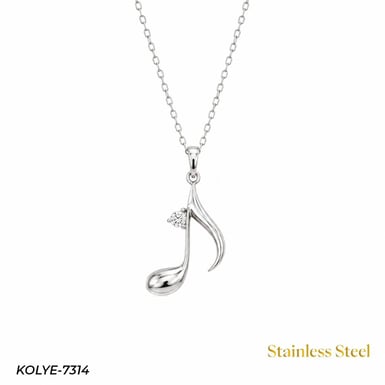 Çelik Kolye 45 cm // KOLYE-7314KOLYE-7314