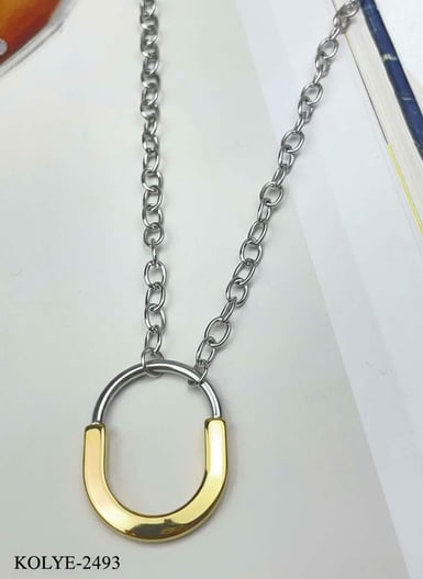 Çelik Kolye 45cm // KOLYE-2493.KOLYE-2493