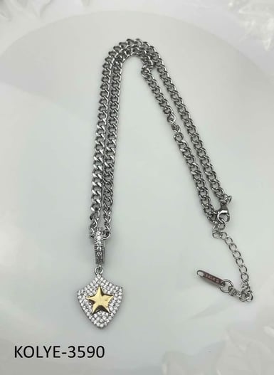 Çelik Kolye 45cm // KOLYE-3590.KOLYE-3590