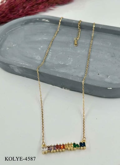 Çelik Kolye 45cm // KOLYE-4587.KOLYE-4587