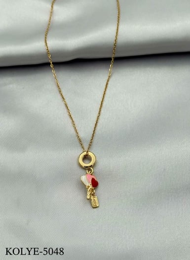 Çelik Kolye 45cm // KOLYE-5048.KOLYE-5048
