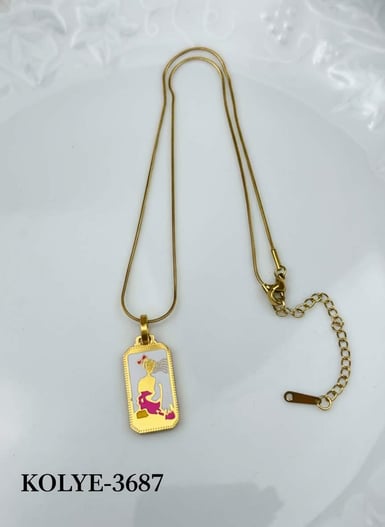 Çelik Kolye // KOLYE-3687.KOLYE-3687