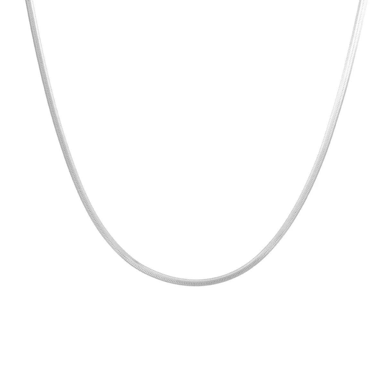 Çelik Silver İtalyan Kolye 2mm 45cm // KOLYE-3891.KOLYE-3891
