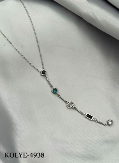Çelik Y Kolye 45cm // KOLYE-4938.KOLYE-4938