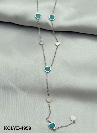 Çelik Y Kolye 45cm // KOLYE-4959.KOLYE-4959