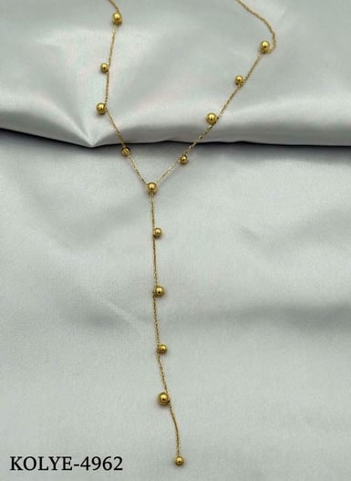 Çelik Y Kolye 45cm // KOLYE-4962.KOLYE-4962