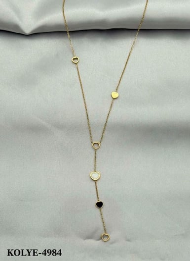 Çelik Y Kolye 45cm // KOLYE-4984.KOLYE-4984