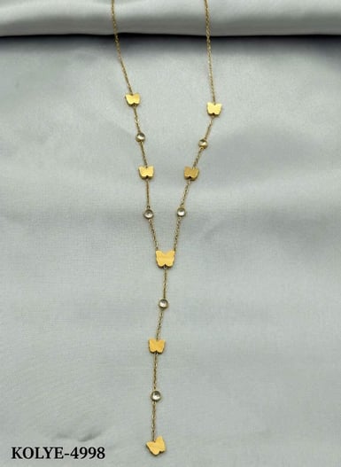 Çelik Y Kolye 45cm // KOLYE-4998.KOLYE-4998