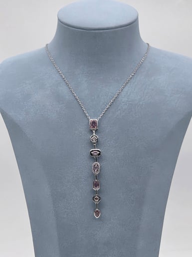 Çelik Y Model Kolye // KOLYE-5849.KOLYE-5849