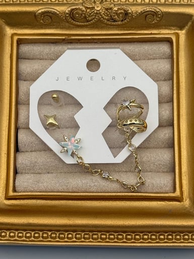 EARCUFF Kıkırdak Set Küpe // EAR-770.EAR-770