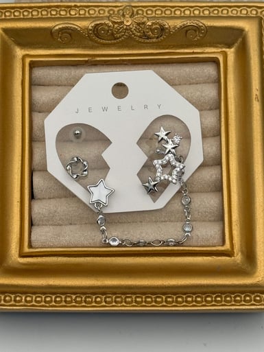 EARCUFF Kıkırdak Set Küpe // EAR-775.EAR-775