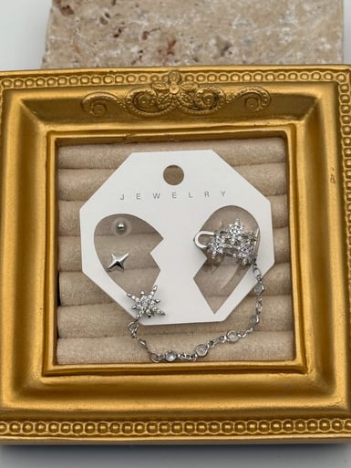 EARCUFF Kıkırdak Set Küpe // EAR-784.EAR-784