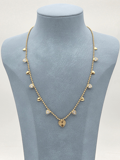 LUXURY Charm Kolye // KOLYE-5913.KOLYE-5913