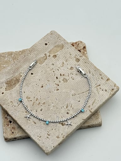 VIP Silver Renk Bileklik // BILEK-6653.BILEK-6653