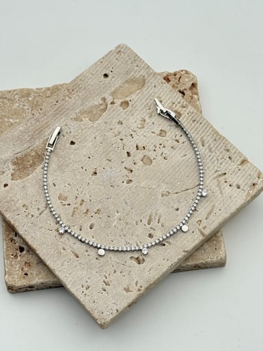 VIP Silver Renk Bileklik // BILEK-6657.BILEK-6657