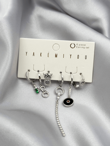 YAKEMIYOU 6'lı Set Küpe // ITHAL-3767.ITHAL-3767